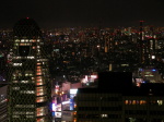 都庁の夜景（西新宿の高層ビル群3）